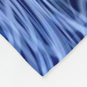 Polaire Linear2 bleu déformé - couverture d'ouatine (Coin)