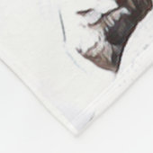 Polaire Lioness numériquement édité couverture en toison (Coin)