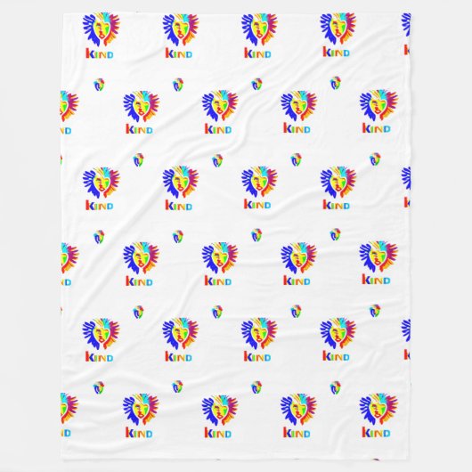 Polaire LK Logo Couverture bébé - Confort qui inspire (Devant)