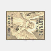 Polaire L'or fait sur commande ajoutent la couverture (Devant (Horizontal))