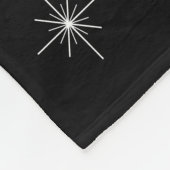 Polaire Lune bleue Couverture bébé (Coin)