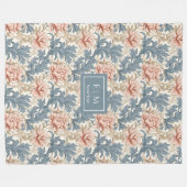 Polaire Luxueuse couverture de nom personnalisé d'inspirat (Devant (Horizontal))