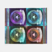 Polaire Mages de Badassery + Kaffeeklatsch - Couverture en (Devant (Horizontal))