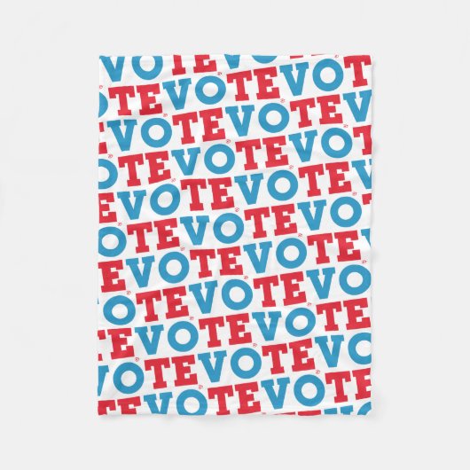 Polaire Manuscrit de bloc couverture de "VOTE" - (Devant)