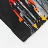 Polaire Meerkat Et Logo, Petite Couverture En Toison Noire (Coin)