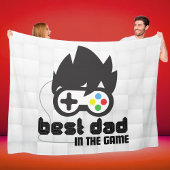 Polaire Meilleur papa dans le jeu Grosse couverture en pol