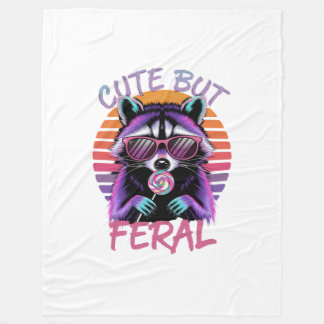 Polaire Mignonne mais feral | Couverture confortable pour