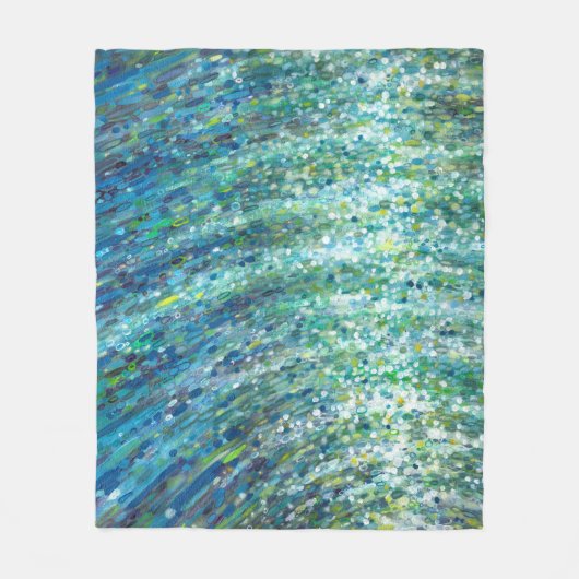 Polaire Miroiter la couverture de plage d'ouatine des (Devant)