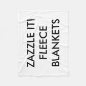 Polaire Modèle blanc de la couverture de la pièce personna (Devant)