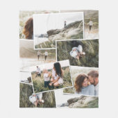 Polaire Moderne minimaliste 5 photo élégante couverture en (Devant)