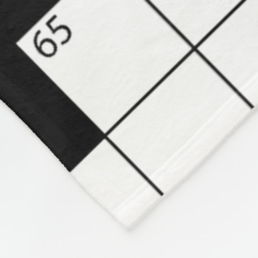 Polaire Mot de passe Conception de puzzle Couverture de fl (Coin)