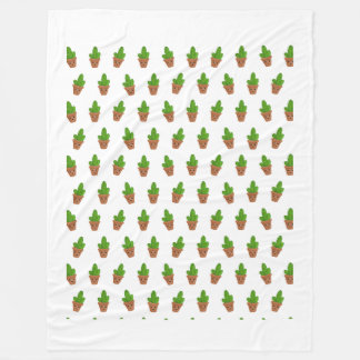 Polaire Motif Cactus mignon sur couverture