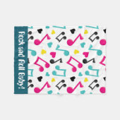 Polaire Musique de couverture d'amusement de bébé de petit (Devant (Horizontal))