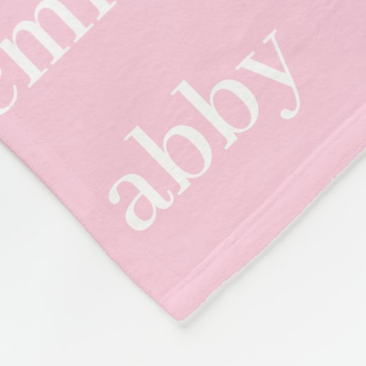 Polaire Nom personnalisé Couverture grand-mère, Couverture (Coin)