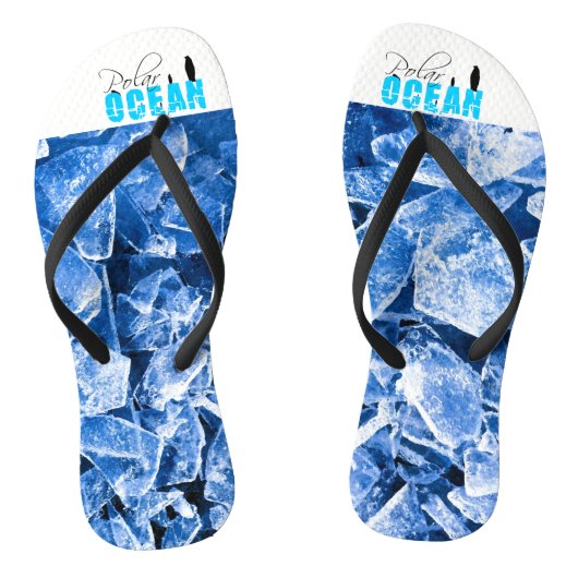 Polaire Oceaan Teenslippers (Voetbed)