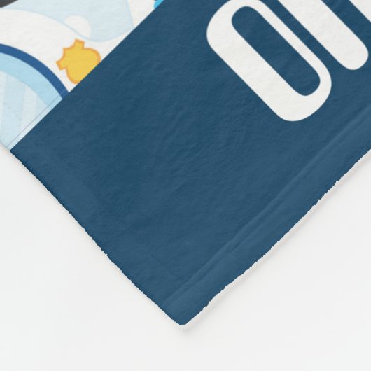 Polaire Officier ajouter le nom police couverture bébé (Coin)