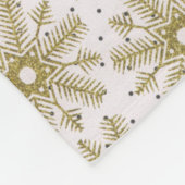 Polaire Ouatine de couverture de neige de flocon de neige (Coin)