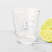 Polaire Ours blanc verre (Dos)