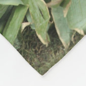 Polaire Ours panda mignon mangeant la couverture d'ouatine (Coin)