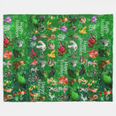 Polaire P est pour la couverture de Noël de Phoenix (Vert) (Devant (Horizontal))