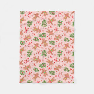 Polaire Pain d'épices et Branches Holly Petite couverture 
