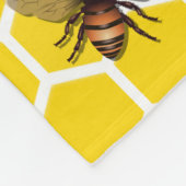 Polaire Partout abeilles sur la petite couverture (Coin)