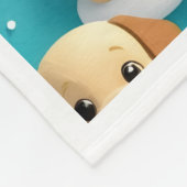 Polaire Pattes de chiot dans la couverture nuageuse (Coin)