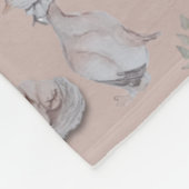 Polaire Pépinière florale Imprimer couverture bébé (Coin)