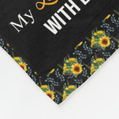 Polaire Personnalisé À Ma Couverture Fille, (Coin)