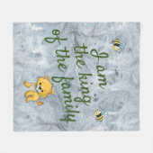 Polaire Petit lion couverture bébé (Devant (Horizontal))