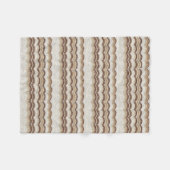 Polaire Petite couverture d'ouatine de mosaïque beige (Devant (Horizontal))