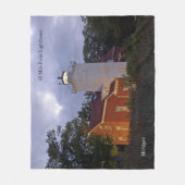 Polaire Phare de 40 Mile Point à la couverture de crépuscu (Devant)