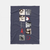 Polaire Photo Collage de couverture - Amour/Mariage/Annive (Devant)