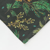 Polaire Pin Juniper d'hiver sur couverture Arrière - plan  (Coin)