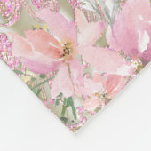 Polaire Pink Gold Princess Carriage Couverture bébé (Coin)