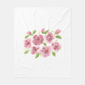 Polaire Pink Positionne La Couverture En Toison (Devant)