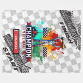 Polaire PlaySport Couverture voiture Formule 1 Boy Cadeau (Devant (Horizontal))