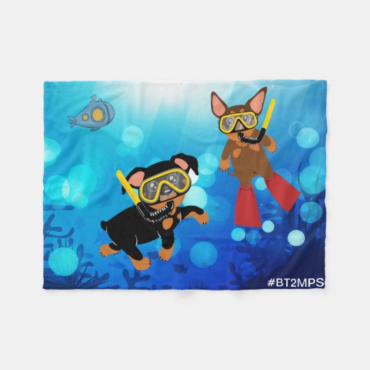 Polaire Plongée à l'air minimum de Pin sous la couverture (Devant (Horizontal))