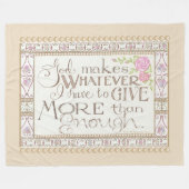 Polaire Plus Que Suffisamment De Couverture En Toison (Tan (Devant (Horizontal))