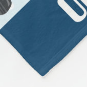 Polaire Police ajouter nom bébé amusant couverture (Coin)