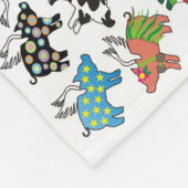 Polaire Porcs de vol sur une couverture d'ouatine (Coin)
