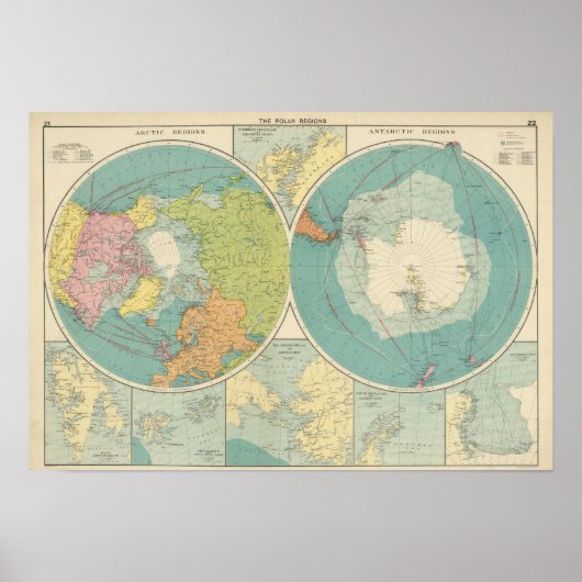 Polaire regio's poster (Voorkant)