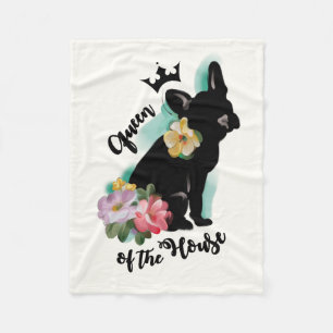 Polaire Reine de la couverture d'ouatine de bouledogue