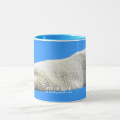 POLAIRE REPOSANT BAIE À café Mug (Centre)