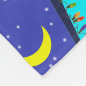 Polaire Rétro couverture d'ouatine de Noël de bande (Coin)