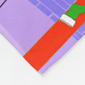 Polaire Rétro couverture tropicale d'ouatine de fête de (Coin)