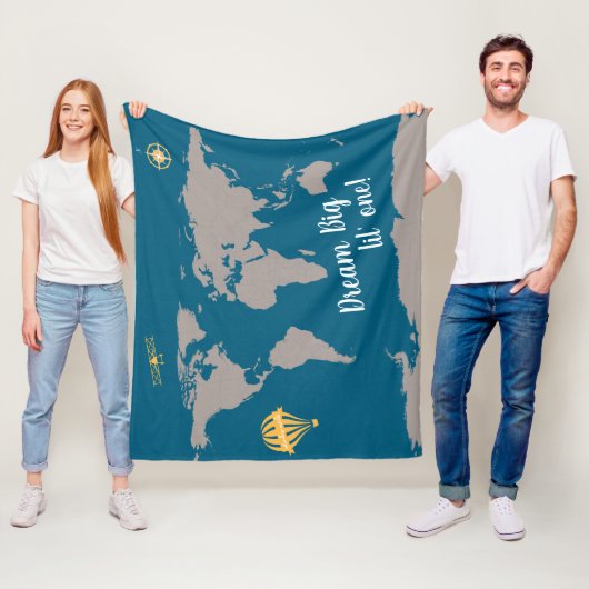 Polaire Rêver grand lil une couverture (En situation)