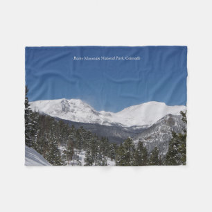 Polaire Rocky Mountain National Park 2 toison couverture
