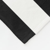 Polaire Roses avec la couverture noire et blanche (Coin)