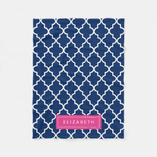Polaire Roses indien et couverture d'ouatine de Quatrefoil